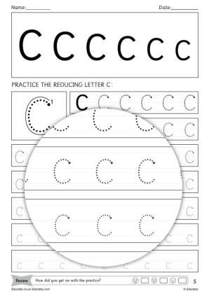 Dot Worksheets