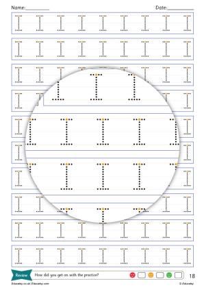 Dot Worksheets