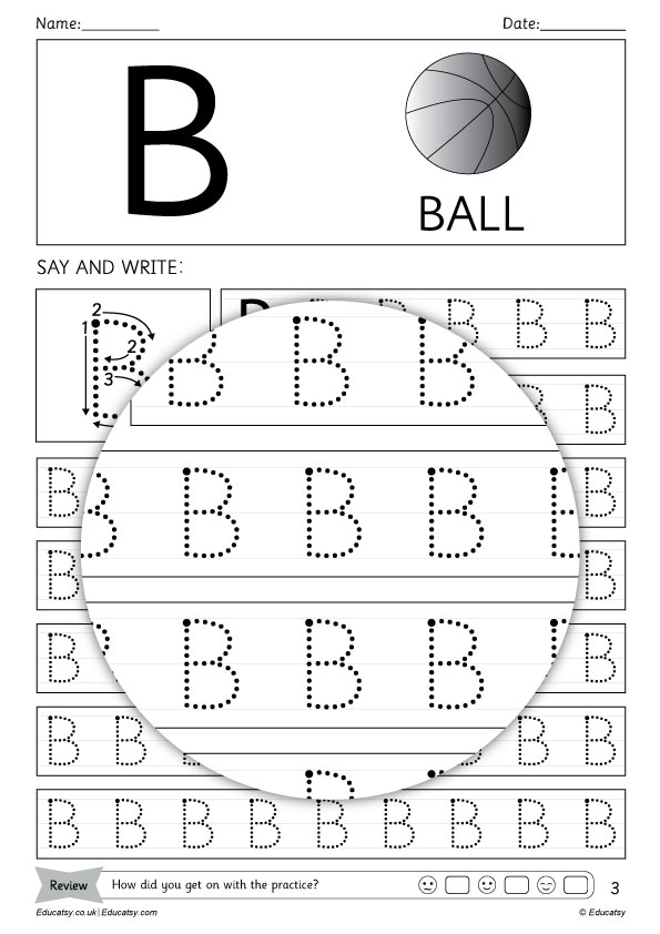 Dot Worksheets